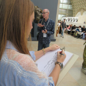 Drawing Workshop Musée d'Orsay - Listen Look Draw !